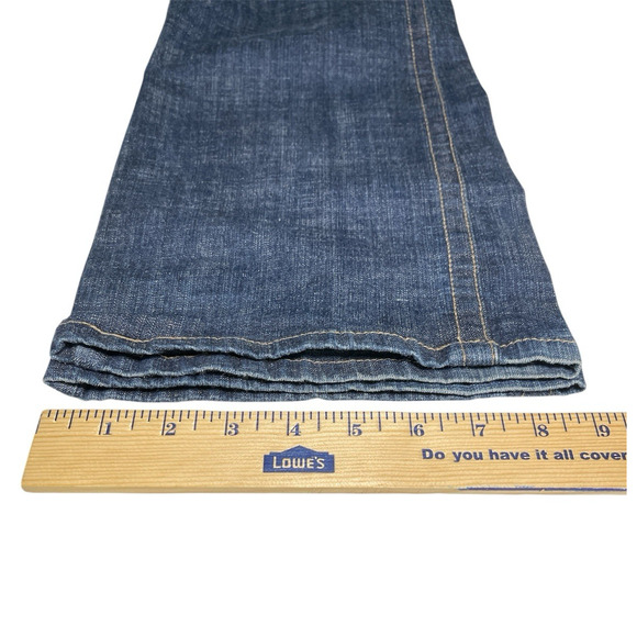 Hydraulic Women's Juniors Jeans Super Low Metro Flare Blue Denim Size 9/10 - Picture 10 of 10
